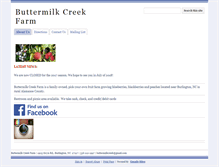 Tablet Screenshot of buttermilkcreek.net